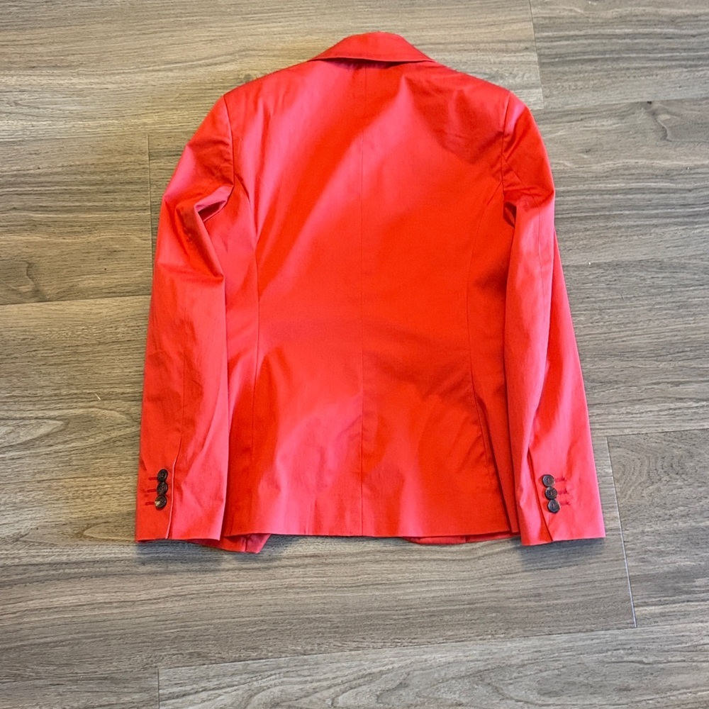 Etro Vibrant Red Jacket With Patterned Lining - image 8
